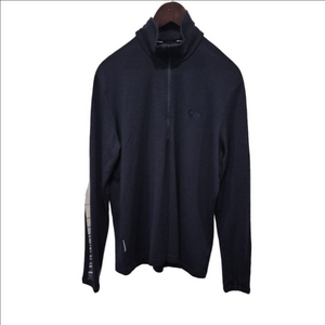 Icebreaker Men's Bodyfit 260 Navy Half-Zip Sweater